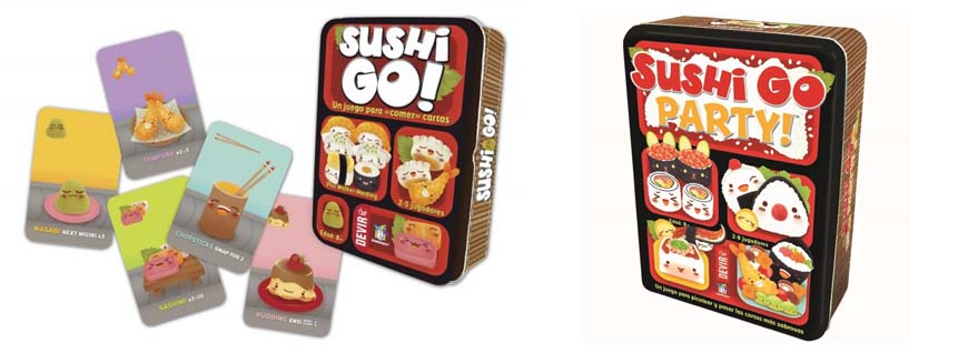 Shushi Go juego de mesa